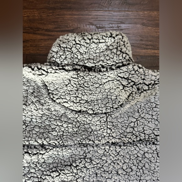 Relay for Life BOXERCRAFT fleece 1/4” zip pullover gray small teddy bear - Picture 9 of 16